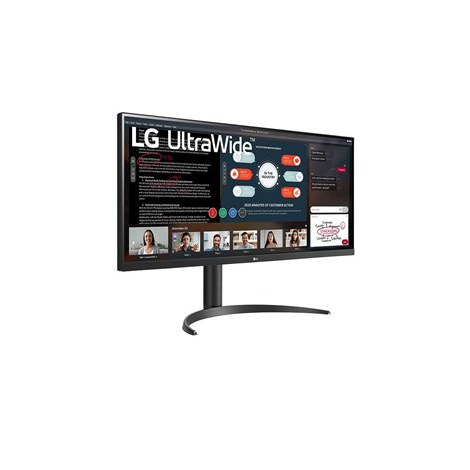 LG 34WP550-B 34"" Monitor | IPS | UltraWide | Full HD | 21:9 | 5ms | 200 cd/m² | Czarny | Wyjście na słuchawki | 2x HDMI | 75Hz - 3
